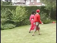 Porn young sluts the blonde raised his milking!